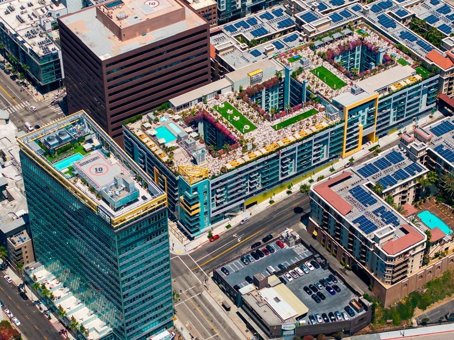 los angeles wilshire + downtown