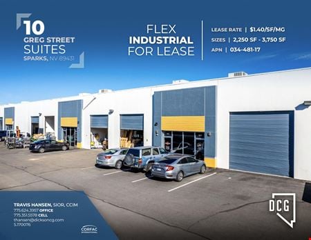 Industrial space for Rent at 10 Greg Street in Sparks