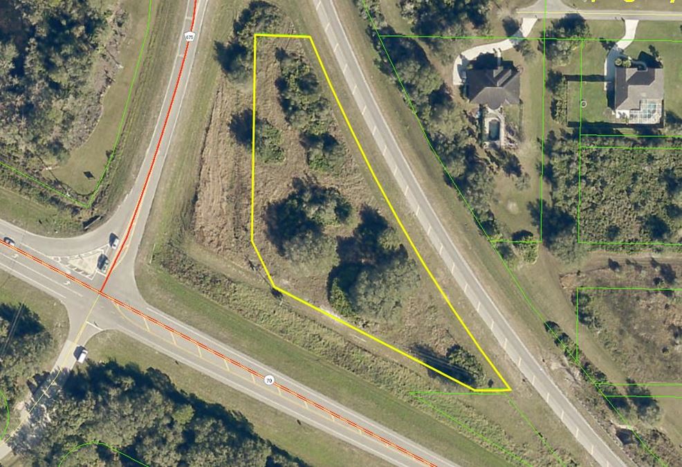 SR 70 Hard Corner Development Site, Southwest Florida