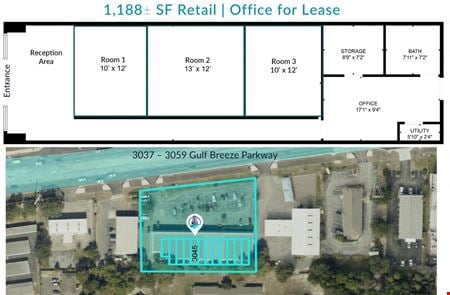 Office space for Rent at 3045 Gulf Breeze Pkwy in Gulf Breeze