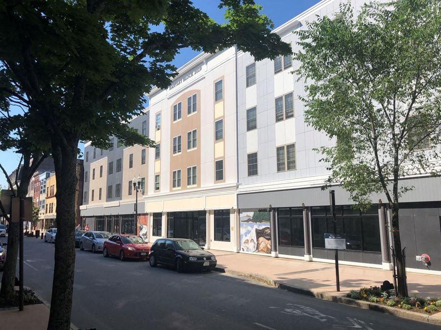 The Hartley Block 155 Lisbon Street, Lewiston, ME Retail Building