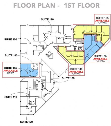 Photo of commercial space at 14425 Torrey Chase Blvd in Houston