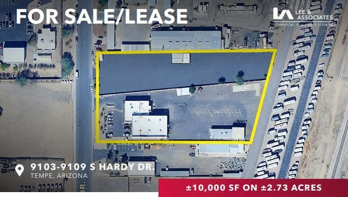 Industrial space for Sale at 9103 S Hardy Dr in Tempe