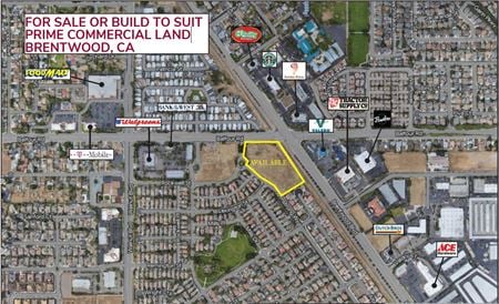 VacantLand space for Sale at SEC of Balfour and Armstrong Road in Brentwood