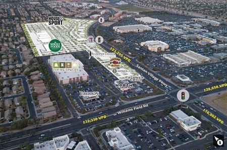 Retail space for Rent at 1930 E Williams Field Rd in Gilbert