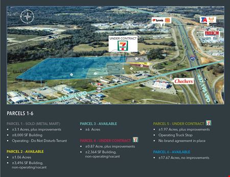 VacantLand space for Sale at 690, 500, 466, 438, 0 I-45 & Hwy 84 in Fairfield