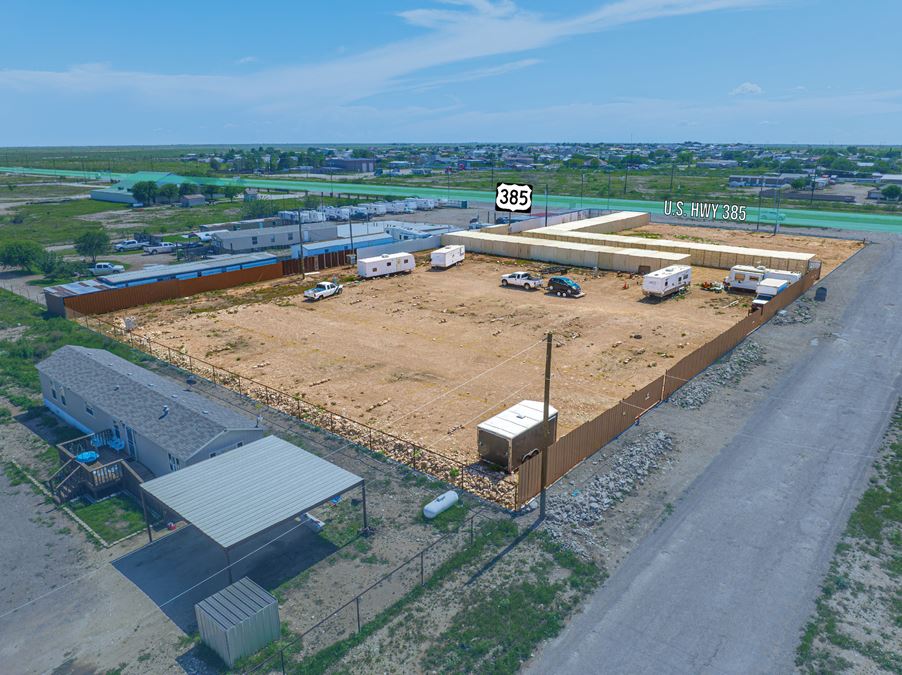 1.8 Acre RV Park & Storage Fronting Hwy 385 - Income Producing