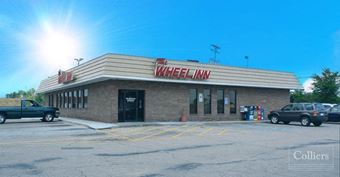 For Sale < 1.51 Acres < The Wheel Inn < Ideal Redevelopment < Minutes from Lansing