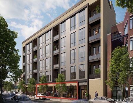Retail space for Rent at 1880 N Milwaukee Avenue in Chicago