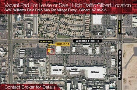 Photo of commercial space at SWC Williams Field Rd & San Tan Villlage Pkwy in Gilbert