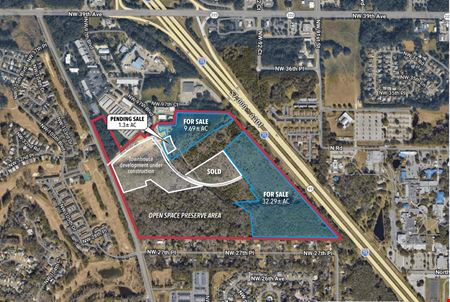 VacantLand space for Sale at SW Quadrant of I-75 & 39th Avenue  in Gainesville