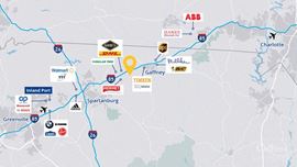 ±44 acres for Industrial Development with I-85 Frontage