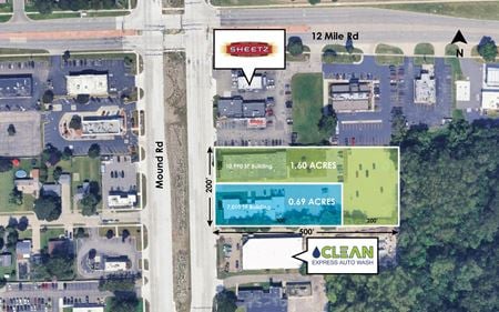 VacantLand space for Sale at 28800-28820 Mound Road in Warren
