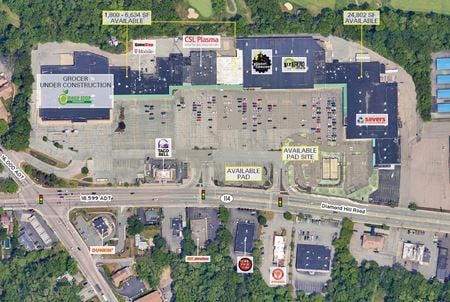 Retail space for Rent at 1500 Diamond Hill Rd in Woonsocket