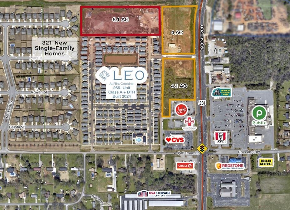 Highway 231 Retail Outparcels