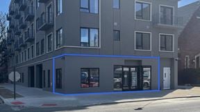 700 SF | 706 E 32nd Street | Vanilla Box Retail Space with Glass Frontage for Lease