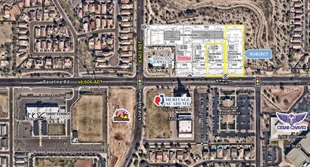 Retail space for Rent at NEC 43rd Ave & Baseline Rd in Phoenix