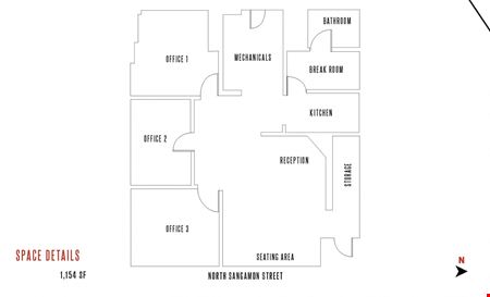 Retail space for Rent at 14 North Sangamon Street in Chicago