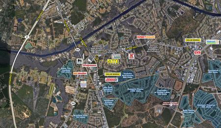 VacantLand space for Rent at Socastee Blvd & Dick Pond Rd in Myrtle Beach