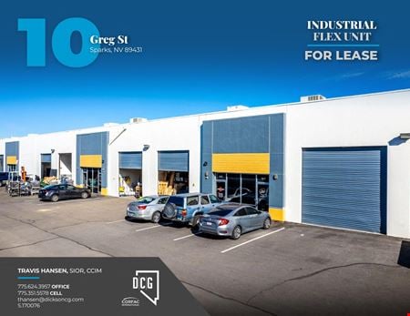 Industrial space for Rent at 10 Greg St Suite 168 in Sparks