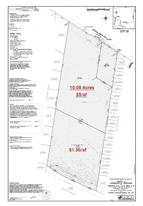 10 +/- Acres Zoned C-1 / Build to Suit