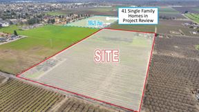 ±19.32 Acres of Vacant Residential Land in Selma, CA