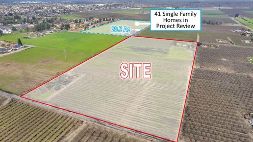 ±19.32 Acres of Vacant Residential Land in Selma, CA