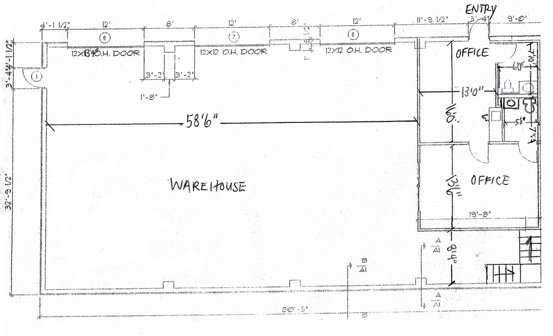 FREESTANDING OFFICE-WAREHOUSE