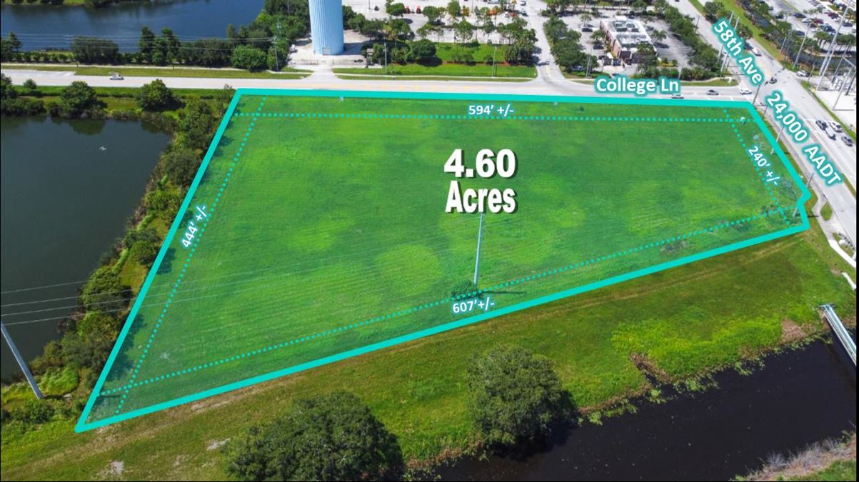1.40 - 4.60 Acres of Vacant Land