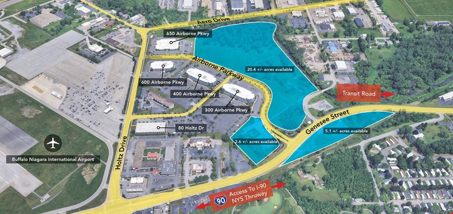 Land space for Rent at 4700 Genesee Street in Cheektowaga