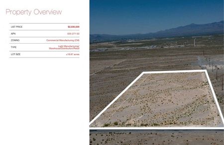 Photo of commercial space at 2440 E Charleston Park Ave in Pahrump