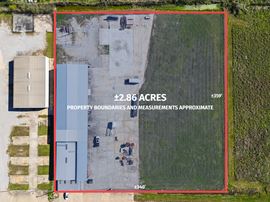 Industrial Property with Stabilized Yard Near Houma Navigational Canal