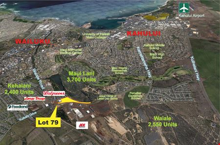 VacantLand space for Sale at Lot 79 - Maui Lani Village Center in Kahului