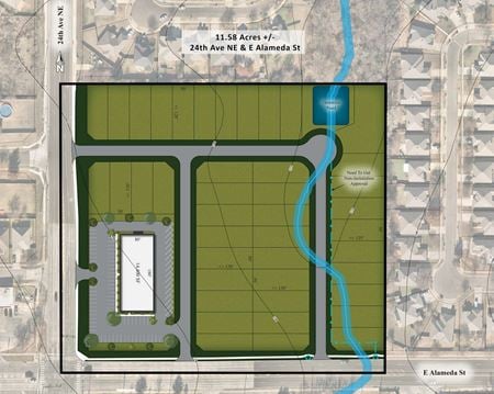 VacantLand space for Sale at  24th Ave NE & E Alameda St in Norman