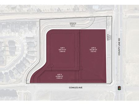 VacantLand space for Rent at County Line Road & Cowles in Longmont