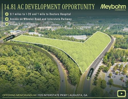 VacantLand space for Sale at 1125 Interstate Pkwy in Augusta