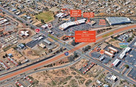 Retail space for Rent at 3312-3386 S 6th Ave in Tucson