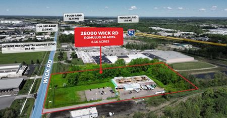 Photo of commercial space at 28000 Wick Road in Romulus