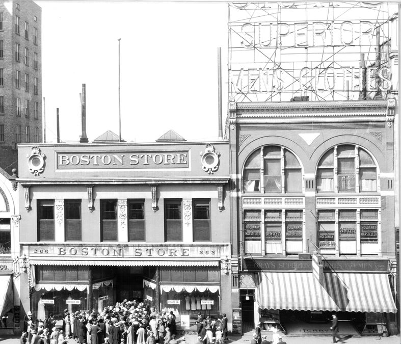 Boston Store & Raybould Block