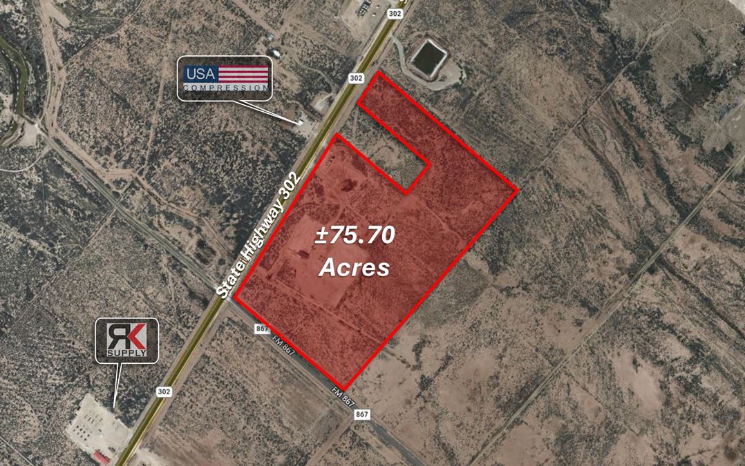 75+ Acres in Mentone, TX - Gateway to the Delaware