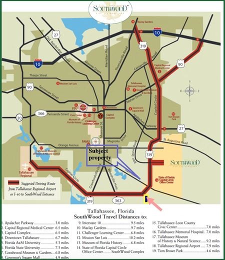 VacantLand space for Sale at Capital Circle SE and Mary Lee Lane in Tallahassee