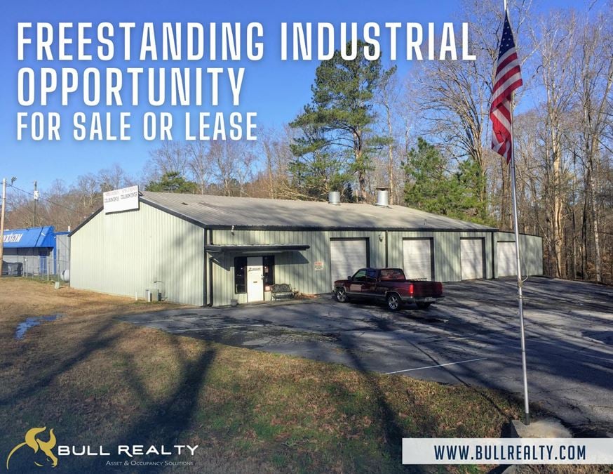 Freestanding Industrial Opportunity | ±1 Acre | ±7,264 SF