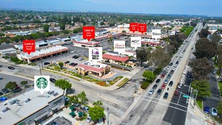 Retail space for Rent at 915-989 W. Foothill Boulevard in Upland