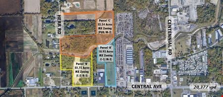 Other space for Sale at 8616 & 8730 Central Avenue and 3310 Herr Road in Sylvania
