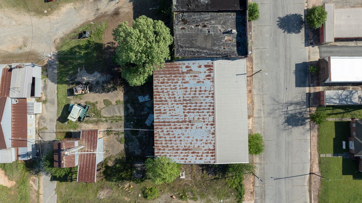 Hawkinsville, Georgia - Cotton Warehouses/Gin