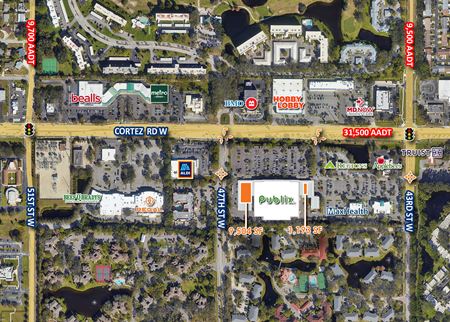 Retail space for Rent at 4665 Cortez Road West in Bradenton