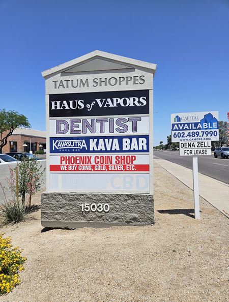Retail space for Rent at 15030 N Tatum Boulevard in Phoenix