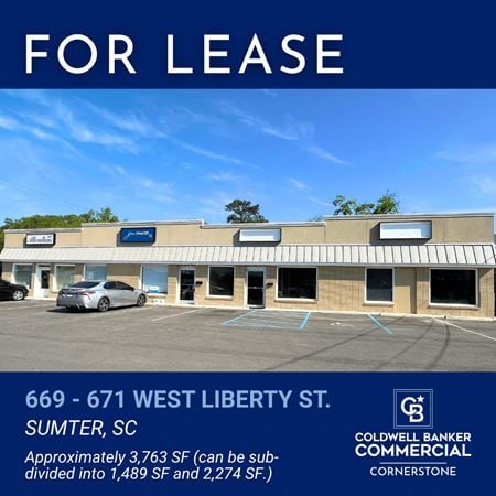 Retail space for Rent at 669 W Liberty St in Sumter