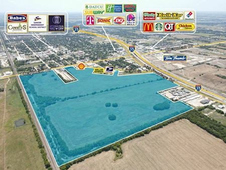 Photo of commercial space at NEQ I-35 & FM455 in Sanger