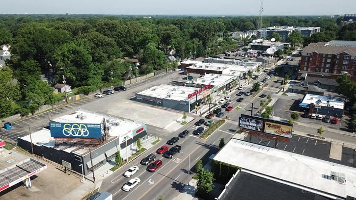 Retail development site on the Highland Strip